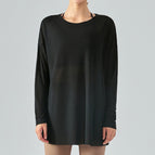 Yoga Blouse Long Knotted Long Sleeves Outer Match Quick-Drying Thin Sports Top Casual Loose Clothes DSL368