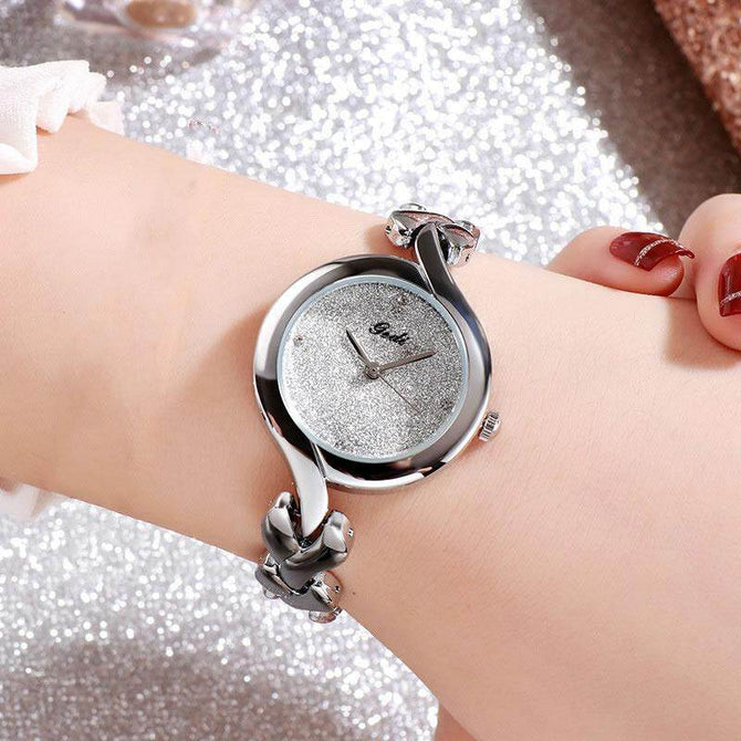 GEDI 3015 Fashion Casual Watch Hot Sale WomenElegant Luxury Stainless Steel Waterproof Ladies Analog Quartz Wristwatch