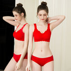 Plus size sports Bra extra size vest underwear women seamless rims bra ultra-thin plus size women's sleep bra 1876