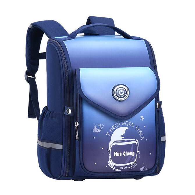 New Waterproof Primary School Student Schoolbag Integrated High Quality Spine Protection Children Backpack Boy and Girl