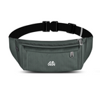 Men's and women's multi-purpose waterproof outdoor sports mobile phone money nylon waist bag