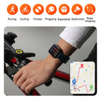 2022 NORTH EDGE N90 Smart Watch ECG+PPG HR BP O2 1.7 Inch Full Touch Screen IP68 Waterproof Metal Bezel for IOS Android
