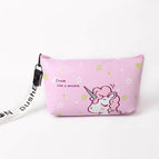 Korea Unicorn Makeup Bag Storage Bag Large-capacity portable waterproof travel wash bag coin pen bag