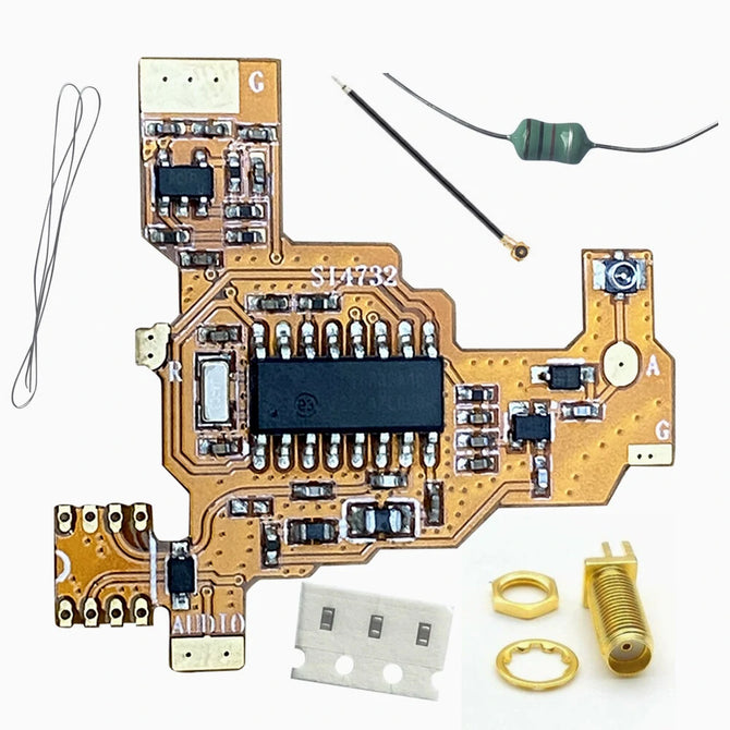 SI4732 Chip and Crystal Oscillator Component Modification Module for Quansheng UVK5/K6 PLUS FPC Version