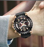 WWOOR 8880 Men's Watch Casual Business Men's Watch Waterproof Fashion Men's Quartz Watch 8880P
