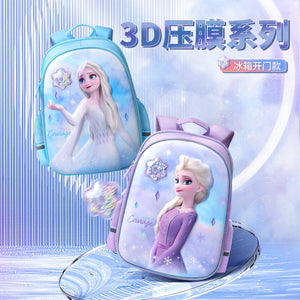 3D lamination children's schoolbag ridge protection burden reduction primary school girls' backpacks FP8623