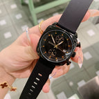 TT new Korean version ins square watch rubber strap calendar large dial female watch trendy fashion watch female temperament 77010