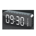 Wireless Bluetooth Mini Speaker New Family Mirror Small Stereo Remote Control Alarm Clock Intelligent Mini Speaker