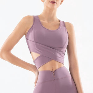Women's Sports Bra quick drying yoga fitness running Top Y26s6783
