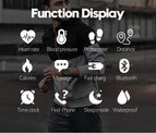 Original North Edge NL03 Unisex Smart Watch Full Touch Screen Heart Rate Blood pressure Outdoor Sport Watch