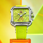 ONOLA ON6831 watch for men unique square watch men's multifunctional quartz waterproof tape watch