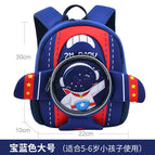 New kindergarten schoolbag girls boys cartoon cute 3D preschool schoolbag trend light children's shoulder Mini small Bag 605 schoolbag