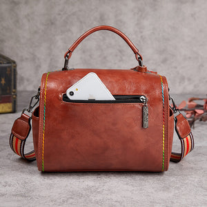 2021 new female bag retro style one-shoulder portable messenger underarm Boston women bag 270