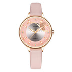 WWOOR New Ins Fashion Women's Watch Simple Waterproof Retro Temperament Quartz Belt Women's Watch 8839