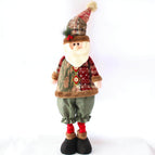 Christmas decorations Christmas scene layout window display creative Christmas decorations Santa Claus doll