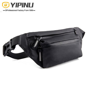 Fashion sports waterproof Messenger bag multifunctional phone waist bag ladies