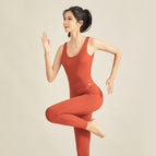 Dancing Dress 2023 Tight Breathable Yoga Clothes Women's Quick-Drying Sports Fitness Clothes Jumpsuit ENY250