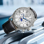 ONOLA ON6834 Fashion New Daikin Watch Multi-Function Automatic Mechanical Leather Watch Men casual