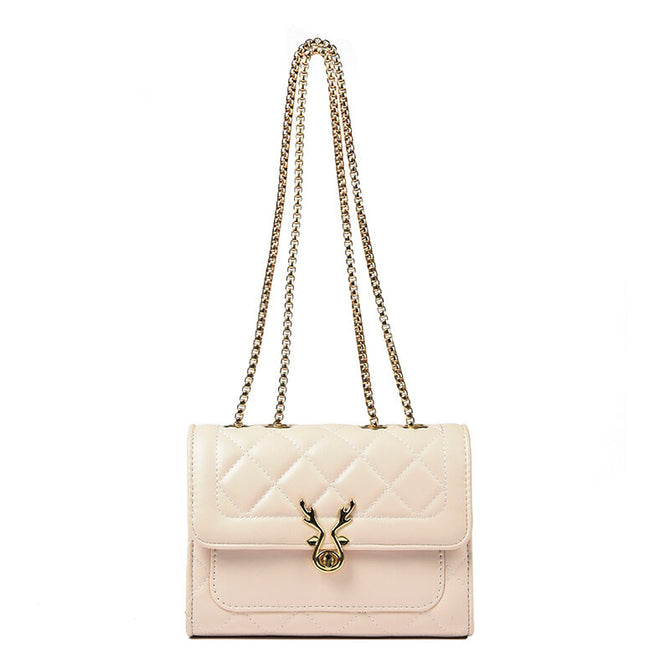 Lingge chain small bag female summer 2022 new trendy fashion messenger bag shoulder small square bag