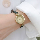 EAVANLIN 880 Women Quartz Watches Slim Leather Watchband New Fashion Ladie Watch Waterproof Female Wristwatches Clocks