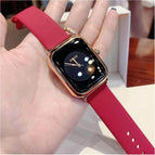 GUOU 8162 watch women's 2022 new fashion trend women's silicone strap small square watch sports watch watch for women