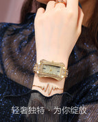 BW women's watch fashion luxury diamond square ladies watch luxury custom ladies quartz watch 8406