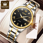 OLEVS watch local tyrant gold diamond waterproof luminous business men's watch 5563