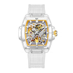 ONOLA ON3832 fashion new hollow automatic mechanical watch men's waterproof transparent watch men