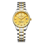 LAOGESHI Loges business casual calendar couple watch men's waterproof automatic mechanical watch