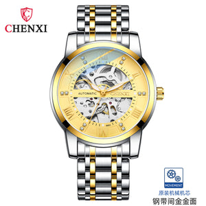 CHENXI Fashion Watch Mechanical Watch Men's Hollow Automatic Douyin hot sale Watch Men's Watch CX-8802