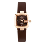 GUOU  8190 Small Face Dial Square Watches for Women 30M Waterproof Female Quartz Watch Simple Ladies Wristwatches