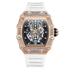 ONOLA ON3826 Watch for men Diamond New Top-Selling Fashion Waterproof Quartz Men's Watch Silicone Sports Men's Watch D