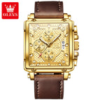OLEVS men's watch Multifunctional calendar Watch Casual Student Watch Men's quartz Watch 9925O