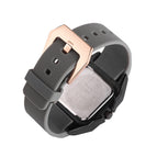 TPOFHS 8154 Net Red Tide Watch Silicon Tape Waterproof Watch Wholesale Roman Square Retro with Calendar Quartz Watch Casual Women's Watch