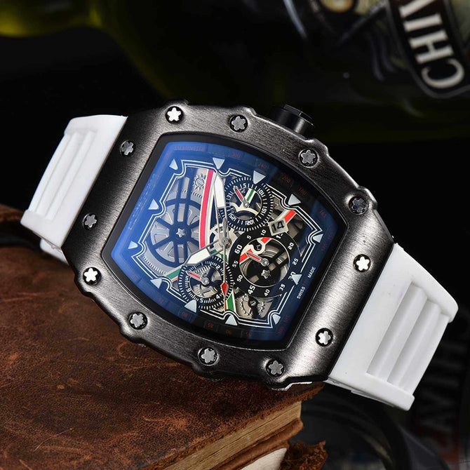 Men's watch Douyin Online Watch Silicone Luminous Calendar Watch Student Fashion Men's Water-Proof Watch 97915