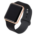 Sukan Digital Jam Tangan Kanak-Kanak Persegi Led Jam Tangan Silikon Elektronik Jam Tangan Jam Tangan Jam Tangan Jam Tangan Hadiah Jam