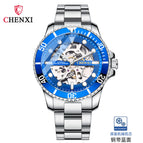 CHENXI Water Ghost Explosive Skeleton Automatic Mechanical Watch Fashion Waterproof Men's Watch Mechanical Watch CX-8805B