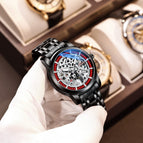 Chenxi high-end new solid automatic hollow mechanical watch men's men's waterproof luminous watch