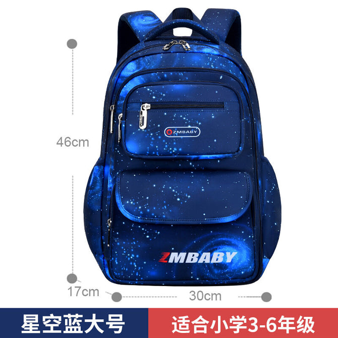 New primary school bag boy side refrigerator open large-capacity children's bag student backpack 2293