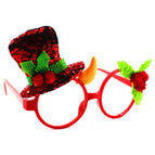 Christmas glasses frame Christmas party supplies Christmas gifts Christmas decorative glasses Santa Claus glasses 161119