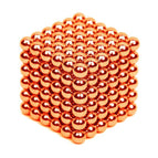 5mm 216 PCS DIY Educational toys set Magnet Balls color buck ball