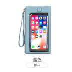 2022 new touch screen mobile phone bag women's small card bag vertical portable wrist coin purse R953