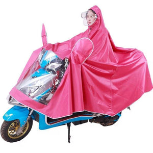 Electric car raincoat fashion Oxford cloth riding poncho motorcycle bike raincoat for man or women