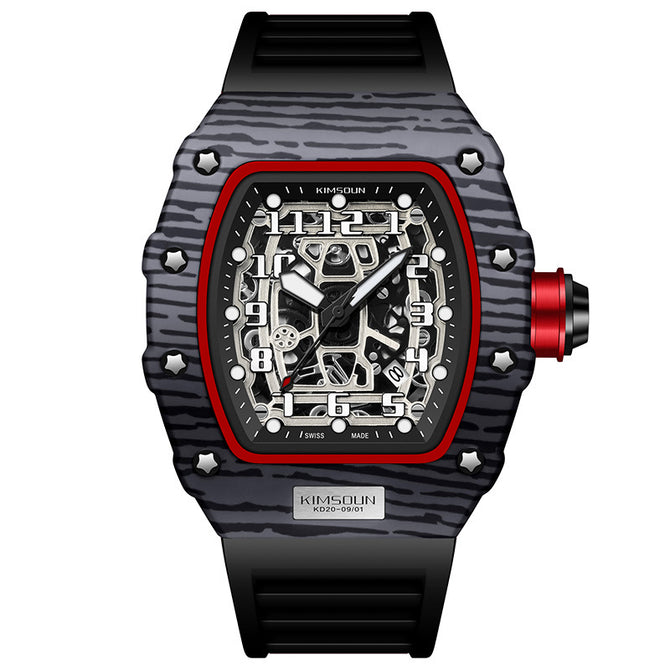 New Kimsdun Fashion Barrel-Shaped Watch Quartz Watch Men's Casual waterprooof Watch K2010B