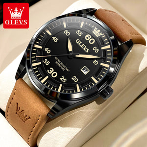 OLEVS 9962 men's watch multifunctional quartz watch waterproof and minimalist children's student men's watch