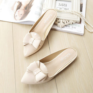 Women's sandals flat and soft soles women's fashion pearl rhinestone shoes slippers women's plus size shoes A1-3-6