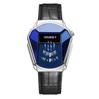 Hoursly Watch Men's Douyin Online Influencer Men's Watch Sports Car Watch Snake-Shaped Model Men's Quartz Watch