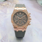 Square ix-Pin Women's Watch fashion Quartz Watch Girls Watch Silicone Strap student's casual watch 208