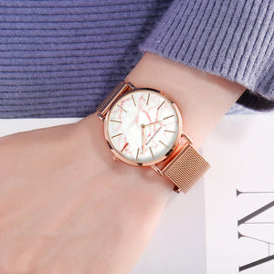 Hannah Martin 2021 new Japanese movement watch simple fashion leisure personalized quartz stainless steel women's watch hm-st36