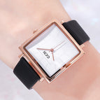 GEDI Women watch Retro Square Fashion Simple office lady business casual Waterproof Quartz lady Watch 21007
